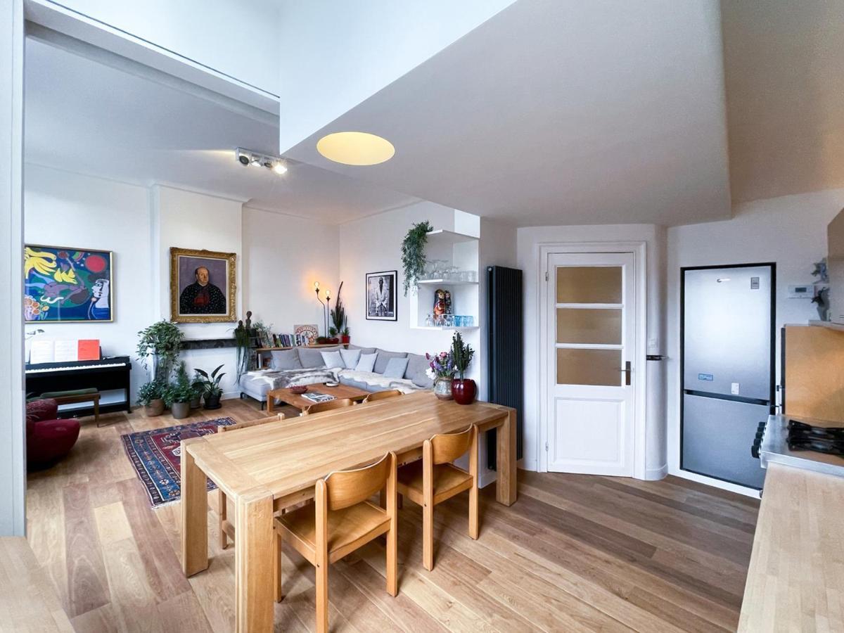 Appartement Spacieux & Calme Avec Vue Sur L'Escaut 투르네 외부 사진