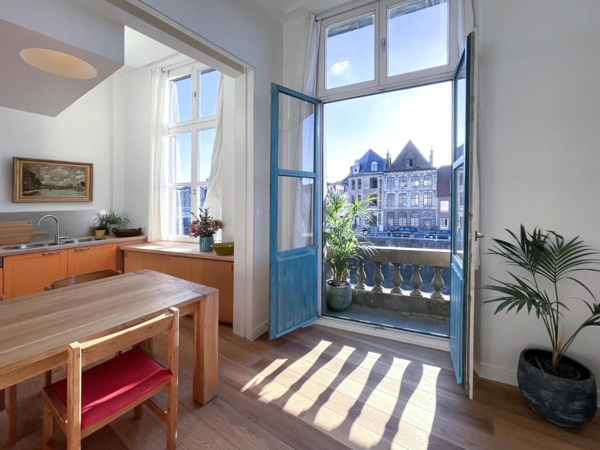 Appartement Spacieux & Calme Avec Vue Sur L'Escaut 투르네 외부 사진